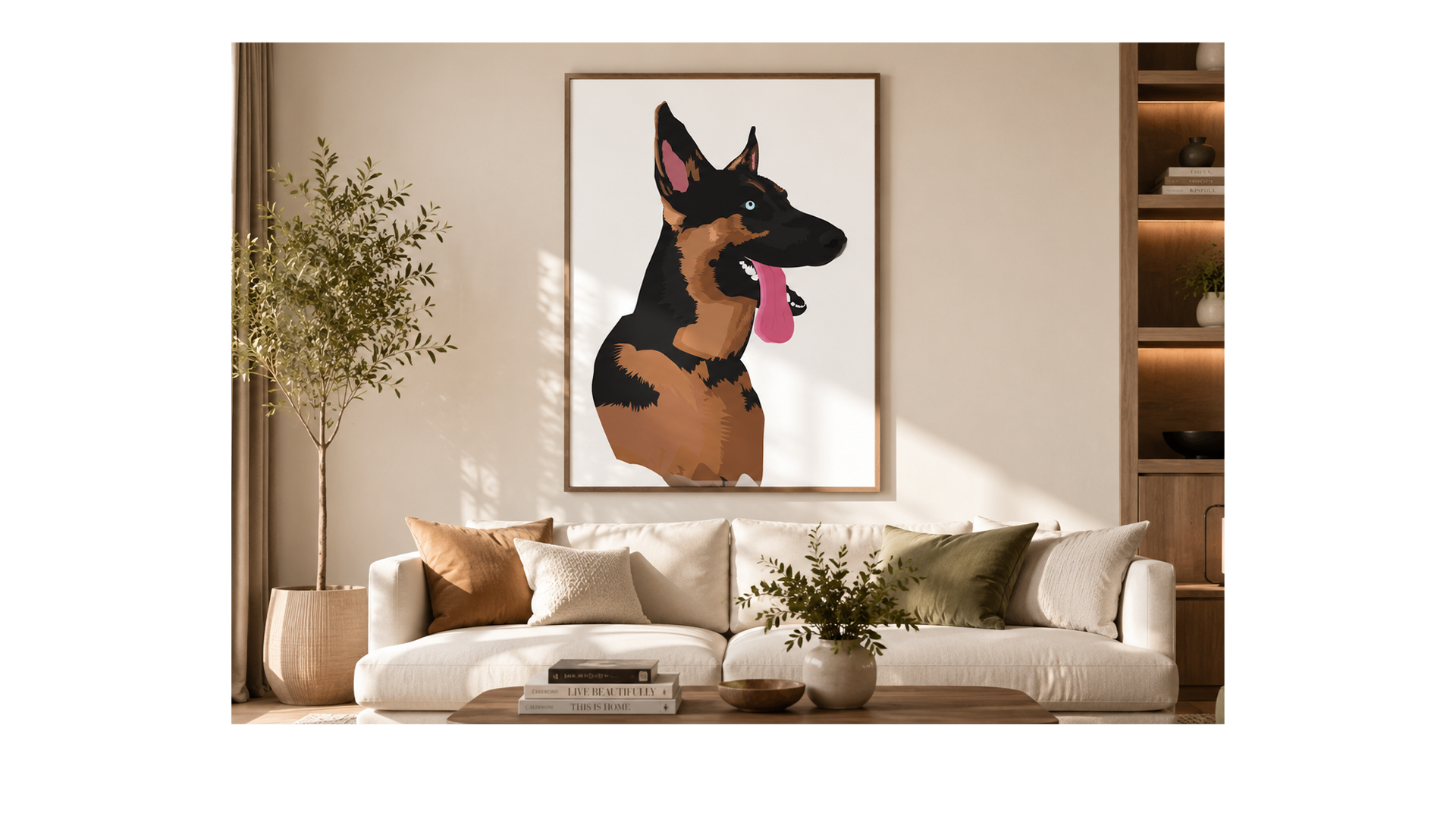 Pet portrait commission
