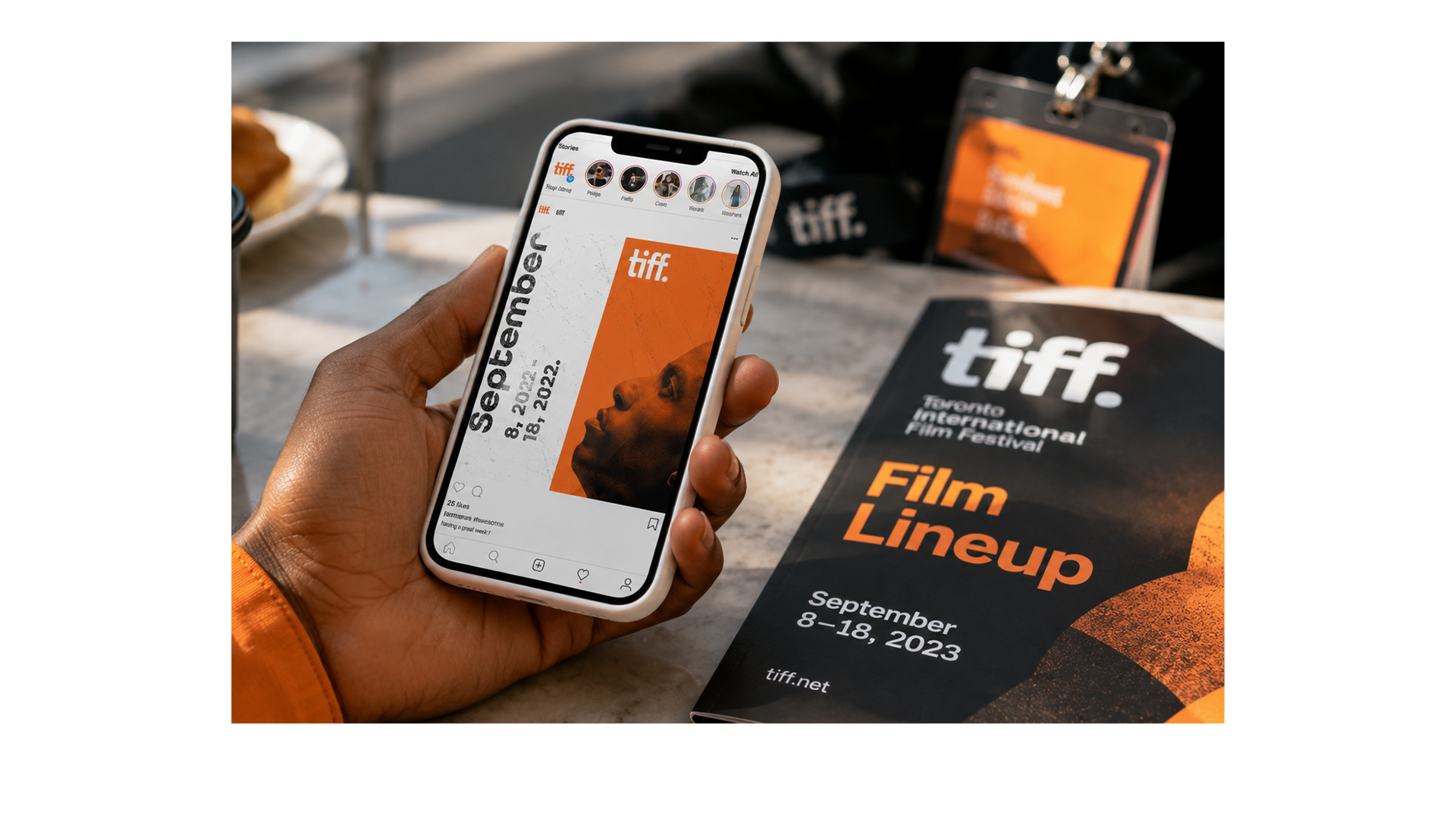 TIFF campaign concept print layout