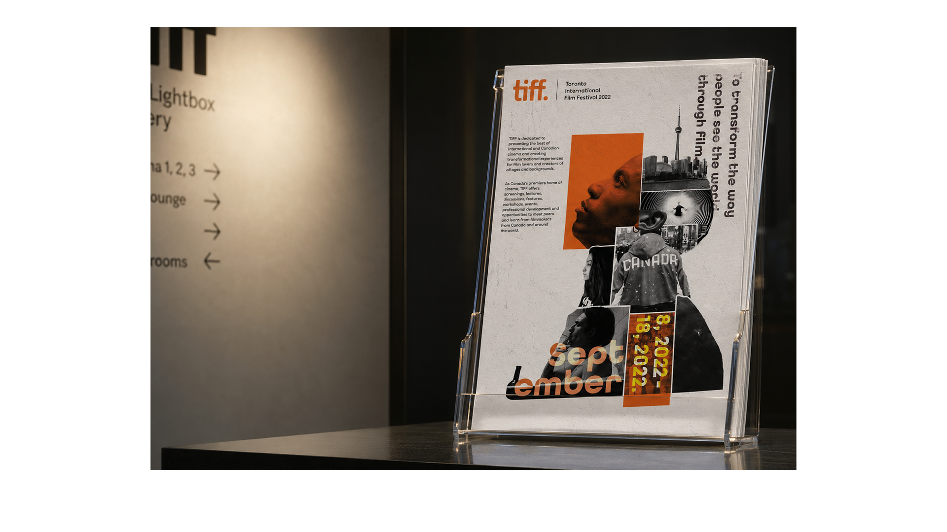 TIFF campaign concept social format